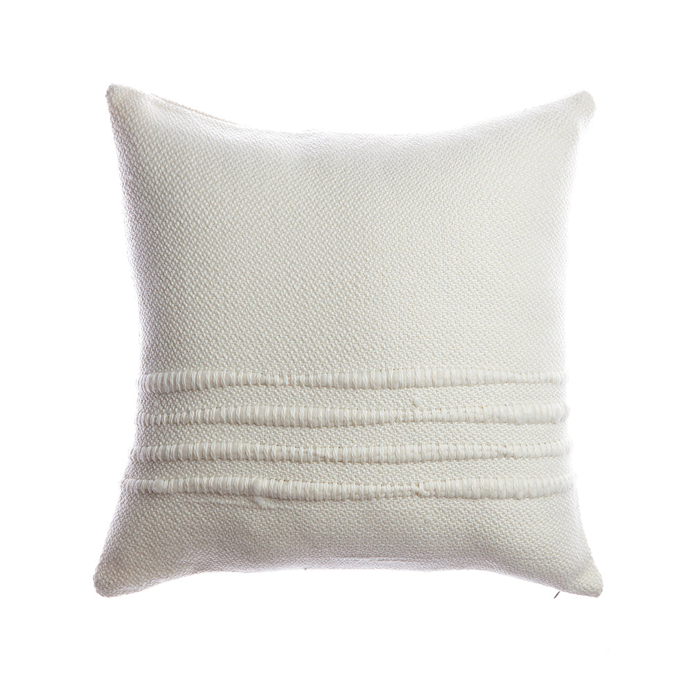 Merino Wool Striped Throw Pillow - Image 19