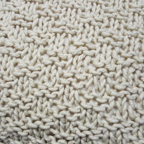 Twisted Wool Knit Accent Pillow
