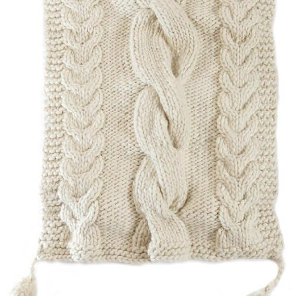 Sweater Knit Cozy Throw Blanket